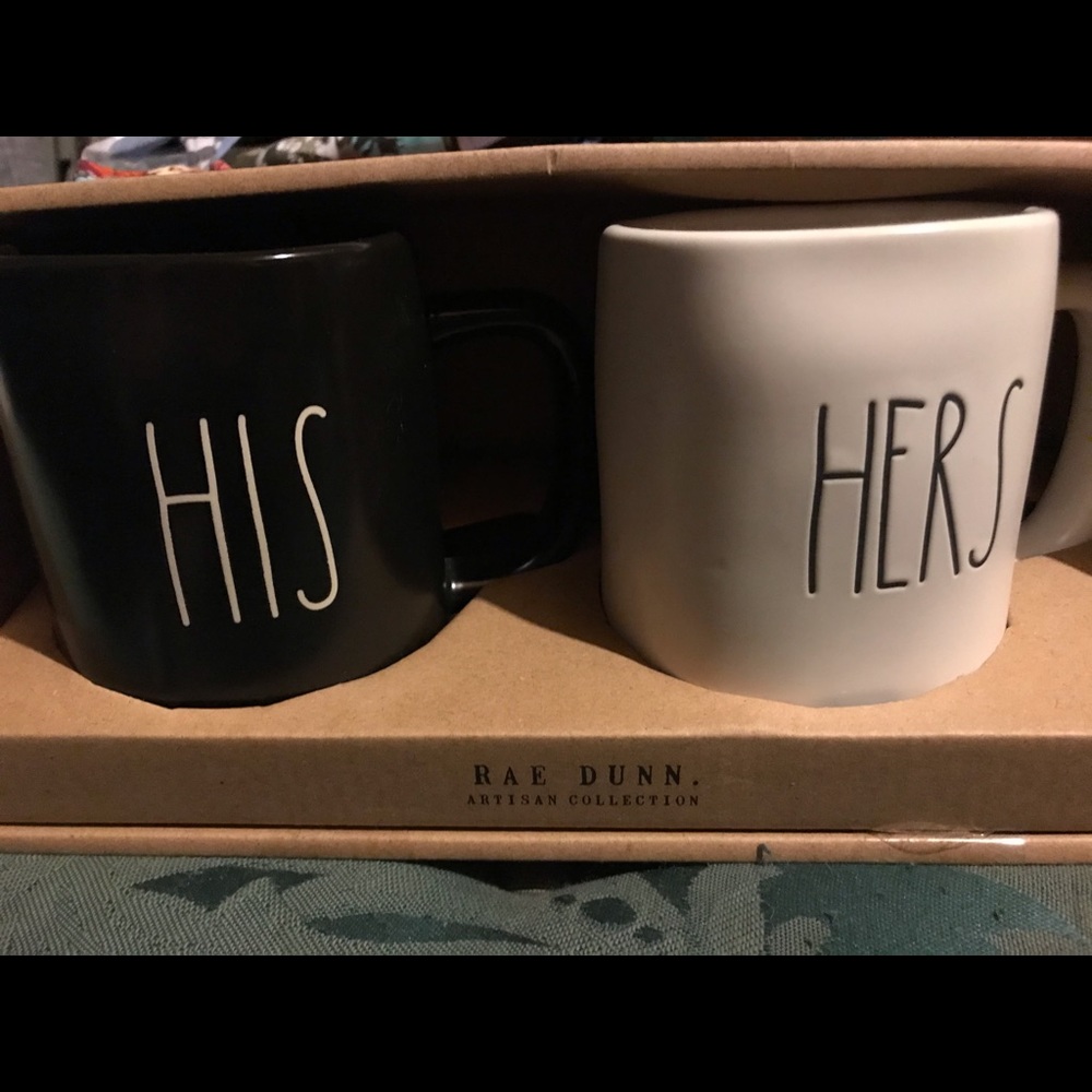 Rae Dunn coffee mugs NWT
